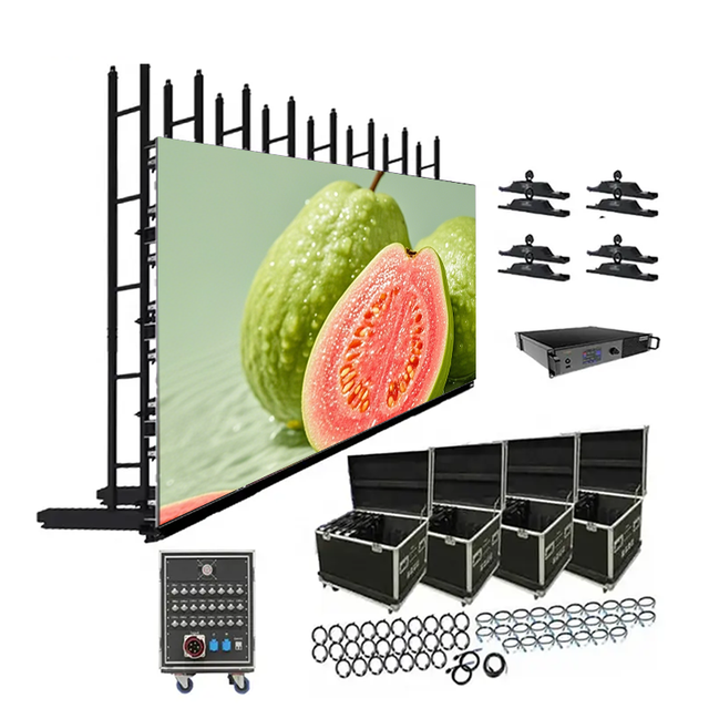 Music Concert P3.91 High Brightness 5000nit LED Display 500x1000mm Outdoor Stage Rental Screen