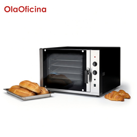 Four à convection électrique professionnel BOV-8B avec panneau électronique et minuterie pour la cuisson de pizzas, pains et pâtisseries dans les restaurants et boulangeries