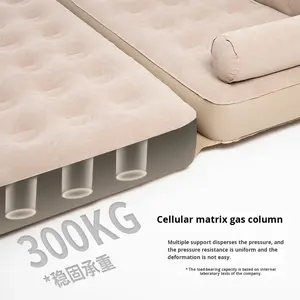 Sofá Cama Inflable Automático, Portátil, Plegable, para Exteriores, Tienda de Campaña, Material de Flocado, Cojín de Aire con Bomba - Product Image 5