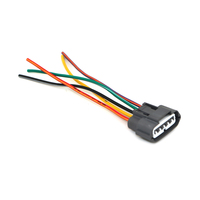 Konektor Kabel Harness Otomotif Jepart DJ7067-2-21 6Pin Hitam, Kabel Pigtail untuk Sambungan Listrik Mobil, Sedang Diskon