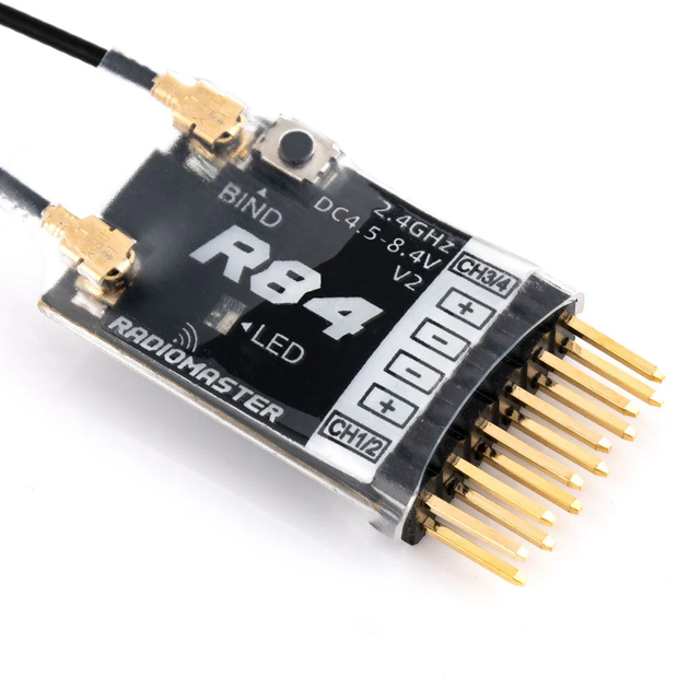Radiomaster R81 R84 R86 R86C R88 V2 Receiver 4CH 6CH 8CH 16CH PWM SBUS Compatible for FRSKY D16 TX16S