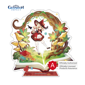 Genshin con licenza ufficiale impatto Teyvat serie Anime decorazione da scrivania acrilico Display Stand Genshin <span class=keywords><strong>Fischl</strong></span> acrilico Standee - Product Image 3
