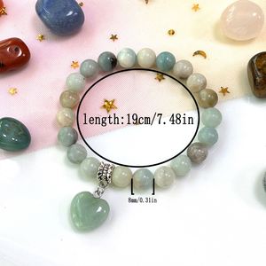 Natural Stone <b>Bracelet</b> Colorful Glass Beaded Mindfulness Jewelry Exclusive Flexible Payment Terms Custom Design - Product Image 1
