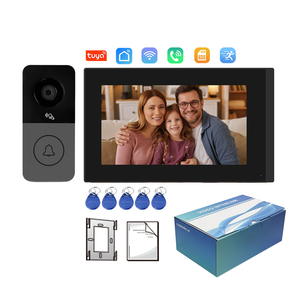 2025 mô hình mới AHD 4 dây WIFI video Cửa Điện thoại intercom tuya thông minh chuông cửa kiểm soát truy cập hệ thống Video intercom Kit - Product Image 1