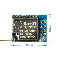 Module LoRa SX1278 433M Kit de bricolage de Ra-01 de Transmission à spectre étalé sans fil pour la lecture de compteurs intelligents