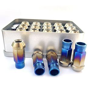 חלקי צמיגים אוטומטי סיטונאי m12 אגוזי טיטניום גלגל טיטניום על ידי פיציצים - Product Image 2