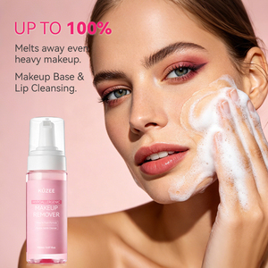 Nettoyant moussant rapide pour les pores profonds, démaquillant hypoallergénique, nettoyant fondant pour le visage, adapté à tous les types de peau - Product Image 2