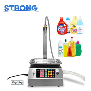 Automatic Quantitative Large Flow Oil Shampoo and Conditioner Liquid Laundry Detergent Weighing and Filling Machine - Product Image 1