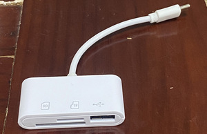 Cantell Plug and Play cr303a ABS Shell SD Đầu đọc thẻ USB C, đầu đọc thẻ USB C tốc độ cao Bộ chuyển đổi đầu đọc thẻ nhớ Loại C - Product Image 2