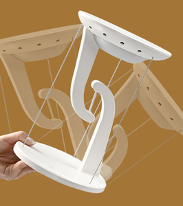 Lámpara de Mesa <span class=keywords><strong>con</strong></span> Carga Inalámbrica y Suspensión Rotatoria, Carga Inalámbrica Móvil, Luz Nocturna RGB <span class=keywords><strong>con</strong></span> Atmósfera - Product Image 4