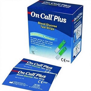 온콜 플러스 가정용 혈당 측정기 테스트 스트립 50/200 스트립 팩 방문 배송 저렴한 가격 대량 판매 - Product Image 2