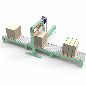 Machine de cerclage automatique à portique stable pour systèmes de cerclage PP/PET/papier, idéale pour les lignes d'emballage industrielles à haut rendement - Product Image 1