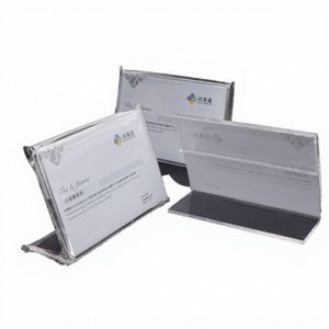 Soporte Personalizable para Letreros de Acrílico y Papel con Tarjeta Magnética para Dulces, Uso en Mesa A4/A5/A6 - Product Image 2