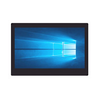 PC tout-en-un 21,5 pouces mural à écran tactile IP65 J1900 I3 I5 I7, ordinateur industriel personnalisé Linux Windows en stock