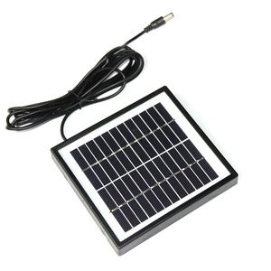 Masuyoshi Mitsu 2W 12V Polycrystalline <b>Solar</b> <b>Panel</b> With Frame And 3M DC Cable For Garden Light - Product Image 1