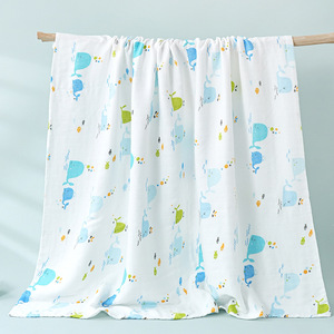 Thời trang biểu tượng tùy chỉnh 4 lớp ấm cúng ngọt ngào Giấc Mơ bé bọc trẻ con bằng tả Muslin bé kết thúc tốt đẹp ném chăn bọc trẻ con bằng tả bọc cho bé - Product Image 4