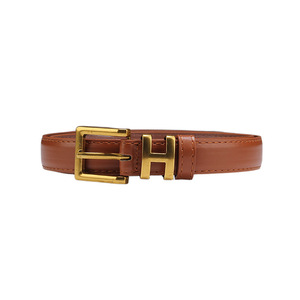<span class=keywords><strong>Ceinture</strong></span> pour femmes en alliage vintage avec boucle en <span class=keywords><strong>H</strong></span> décorative, <span class=keywords><strong>ceinture</strong></span> pour manteau et jean, vente en gros, personnalisable - Product Image 3