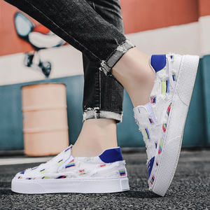 Zapatos De Lona azules Zapatos De Lona A <span class=keywords><strong>La</strong></span> Moda Zapatos De Lona Para Hombre - Product Image 5