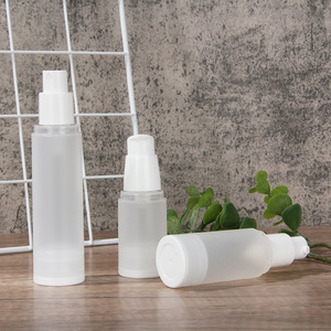 Bouteilles sous vide givrées 15ml 20ml 30ml 50ml 80ml 100ml, flacons cosmétiques vaporisateurs pour soins de la peau en voyage - Product Image 4