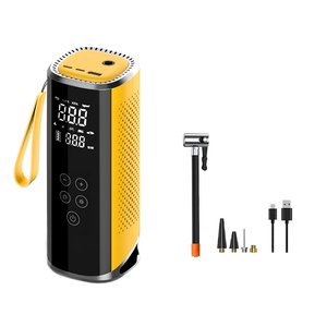 Bomba De AR Para Moto Mini Không Dây Xách Tay Điện Lốp Inflator 10000 MAh Lốp Inflator - Product Image 1