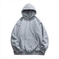 Sweat-shirts à capuche en molleton bouclette 100 % coton, unis, imprimés numériquement, teints, avec logo personnalisé brodé, vente en gros