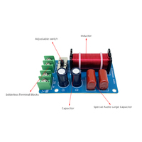 Haut-parleur Coaxial professionnel en option, diviseur de fréquence croisé, Modification Audio de voiture 200W WEAH D35