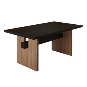 <b>Solid</b> <b>Wood</b> Dining <b>Table</b> Rectangle Black Multipurpose For Home Dining Room - Product Image 5