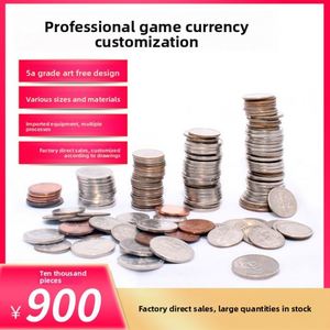 Customized <b>Game</b> Coins Arcade Tokens Anti-Counterfeit <b>Smart</b> Coins Points Coins Doll Machine Copper Coins Plush Toy Machine - Product Image 4