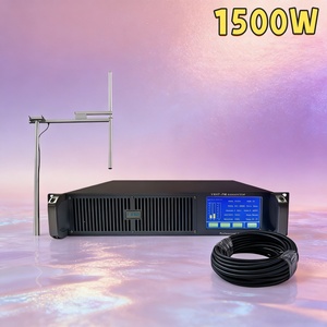 [US] Système radio <span class=keywords><strong>complet</strong></span> YXHT-2, émetteur FM 1,5 kW (1500 W) avec antenne intelligente et câble de contrôle pour la communication communautaire et l'intercom FM - Product Image 1