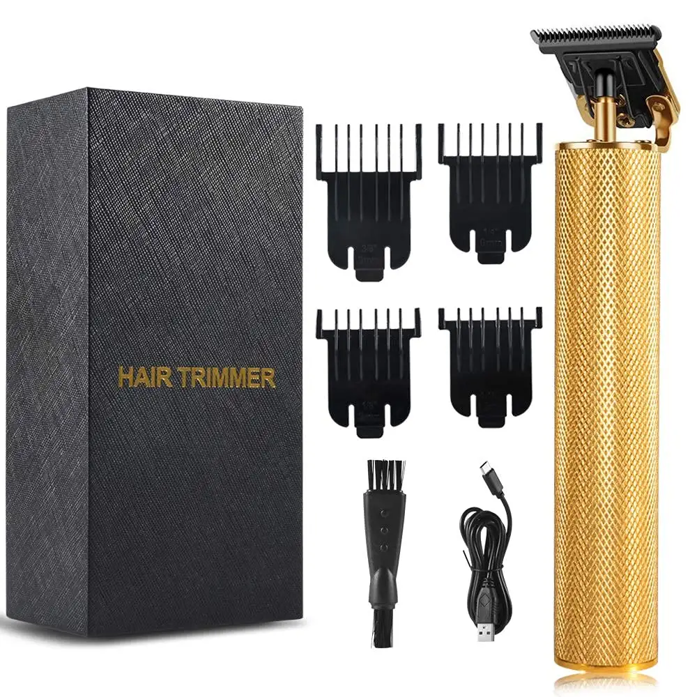 Hair Clippers for Men, Cordless Beard Trimmer Shaver Electric T Blade Hair Trimmer Grooming Kit for Men & Women Zero Gap Hair