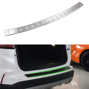 Argent Acier Inoxydable Auto Intérieur Décoration Extérieure Pare-chocs Arrière Plaque <span class=keywords><strong>de</strong></span> Pied Porte <span class=keywords><strong>Coffre</strong></span> Sill Garde Protecteur Pour Ford Edge 2021 - Product Image 2