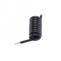 10 pièces antenne spirale en caoutchouc noir 315MHZ 433MHZ antenne à ressort Wifi réception transmission Module de télécommande antennes RF