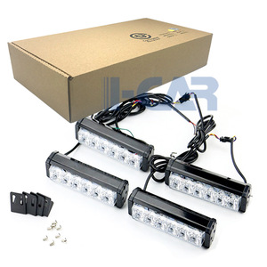 4X6 Đèn Led Bốn Đèn Với Một Bộ Điều Khiển Đèn Led Nhấp Nháy Mặt Trước Lưới Tản Nhiệt Cho Xe Hơi Xe Tải Đèn Led Khẩn Cấp Cho Xe Cộ - Product Image 2
