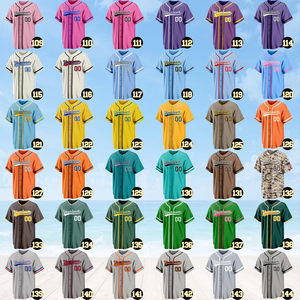 Maillot de baseball personnalisé, design aux couleurs de l'équipe italienne avec emblème, fabrication OEM POD, nom et numéro d'équipe personnalisés, maillot de sport pour homme - Product Image 4