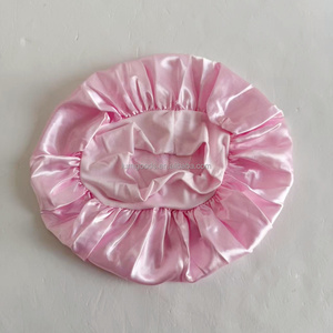 Bandeau large et très élastique <span class=keywords><strong>LUMI</strong></span> personnalisé avec logo, coloré, en double satin de soie, pour le sommeil, le bain, la douche, le spa, le yoga et le maquillage, pour femmes - Product Image 5