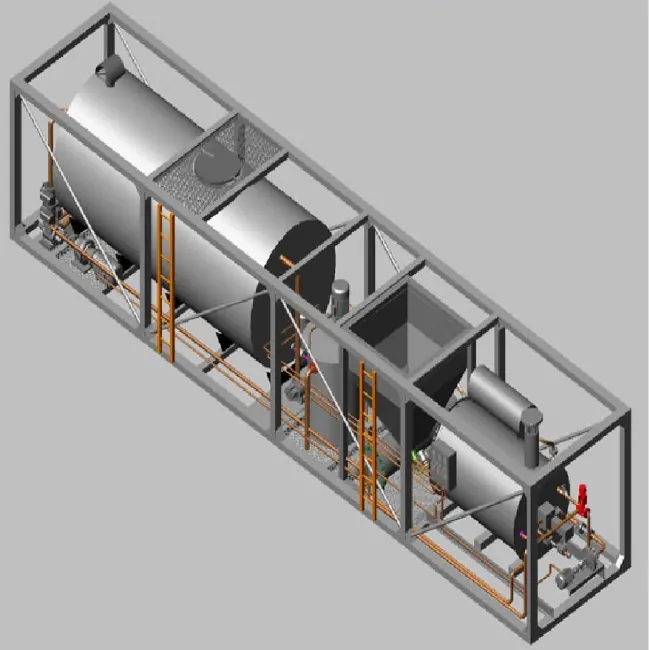 Juego Completo de Maquinaria de Construcción PARA LA Línea de Producción de Procesamiento de Asfalto, Incluye Equipo de Asfalto en Polvo de Goma