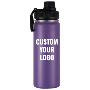 Stainless Steel Insulated Drink <b>Bottle</b> with Carry Loop Custom Printed Sports <b>Bottle</b> for Travel - Product Image 3
