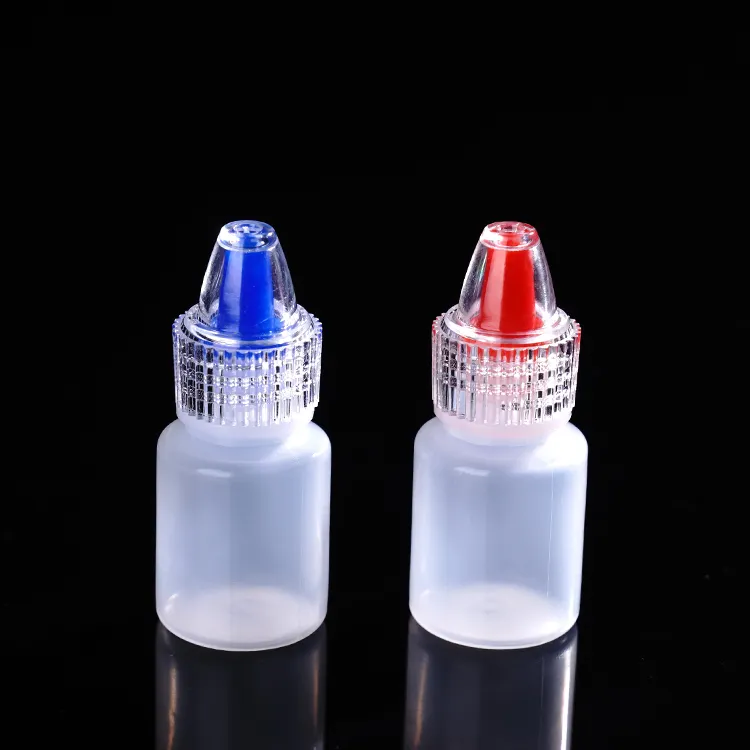 5ml 8ml 10ml 15ml 20ml 30ml LDPE New Eye Drops Packaging Container Plastic dropper cap Bottle for eye drop