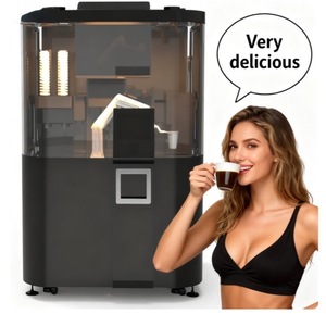 Machine à café programmable personnalisable YHY-CR01ProMax avec moulin intégré, moteur 220V, conception de <span class=keywords><strong>robot</strong></span> collaboratif, gain de temps - Product Image 1