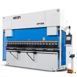 WEIYA WC67K- 50T/1600 CNC מחיר זול מכונת כיפוף בלם לחץ הידראולי