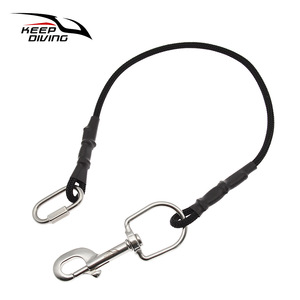 Keep <b>Diving</b> <b>Diving</b> Equipment 6Mm Nylon Adjustable Rope With Carabiner For Scuba <b>Tank</b> Securement - Product Image 2
