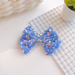 Accesorios para el Cabello para Niñas, Pinza de Pico de Pato con Lazo de Lentejuelas, Diseño Brillante y Dulce, Pinza para el Cabello al por Mayor, Hermosa Pinza para Flequillo - Product Image 5