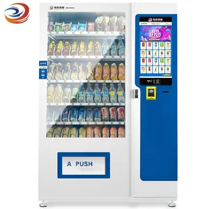 best seller self-service vending machine energy drinks snack food vending automatic