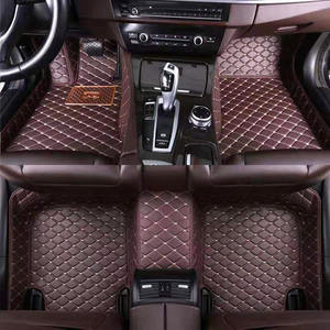 Chine Usine <span class=keywords><strong>De</strong></span> Luxe Résistant À L'usure Antidérapant <span class=keywords><strong>Tapis</strong></span> <span class=keywords><strong>De</strong></span> Voiture <span class=keywords><strong>Tapis</strong></span> <span class=keywords><strong>De</strong></span> Pied 3 Pièces Ensemble Complet PVC/Plastique 5MM - Product Image 2