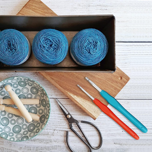 Single Head Knitting Tool Set with Candy-Colored Soft Handle <b>Crochet</b> <b>Hook</b> 2mm Thick Aluminum Oxide Plastic <b>Crochet</b> <b>Hook</b> for Wool - Product Image 5