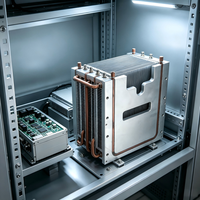 Versatile Aluminum Water-Cooled Radiator with Adjustable Copper Tube Angles for Custom Mounting