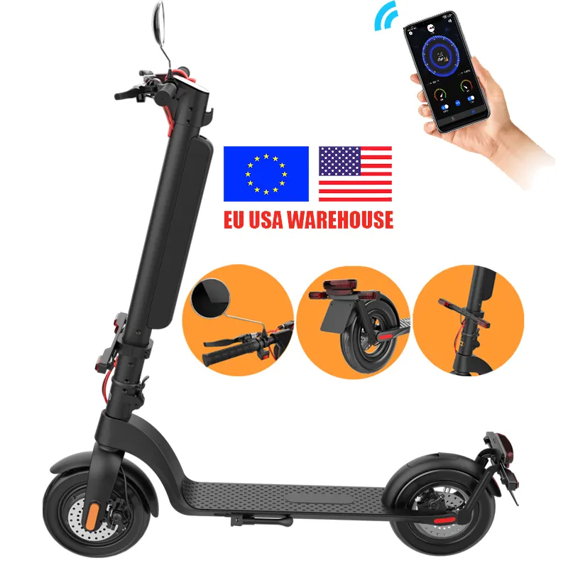 Entrepôt UE 36V 8.5/10 pouces E Scooters électriques prix bon marché similaire planche de coup de pied électrique pliante rapide pour adultes japonais chine