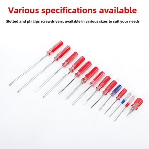 Tournevis magnétique en cristal de 2 pouces, pointe magnétique, poignée isolée, haute dureté, bonne résistance, embout cruciforme/plate, style Plum - Product Image 5