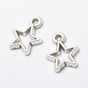 Cheng Shi - Colgante de Estrella de Cinco Puntas de Aleación de Zinc de Lujo para Accesorios de Ropa, Modelo <span class=keywords><strong>15300</strong></span> - Product Image 4