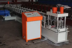 Fabrication automatique de haute qualité Oméga profilé en forme de chapeau Machine de formage à froid par canal